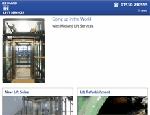 Tablet Screenshot of midlandliftservices.co.uk